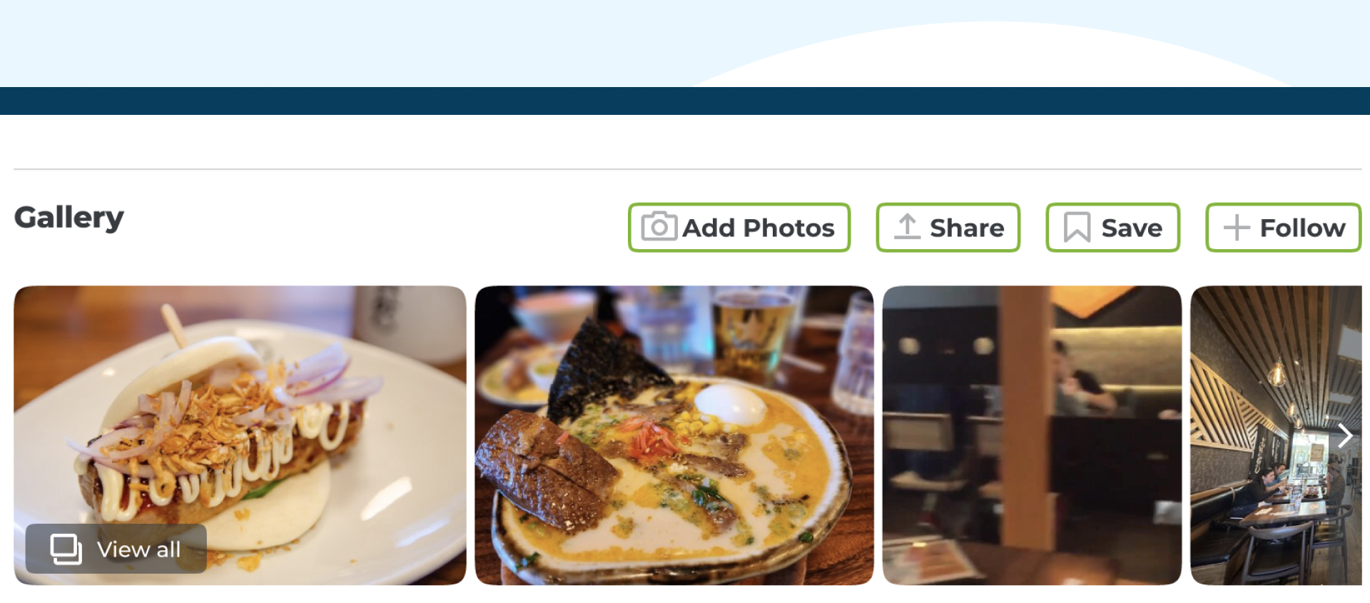 Business photo gallery on GONMAP
