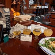 Discovery Bar w/ flight order of beers