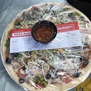 The Pittsburgh Steelers in the Raiders play today I thought I'd treat myself to a Papa's Murphy's favorite medium