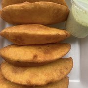 Empanadas and Salsa de Ajo
