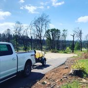 Helping keep property clean in the Camp Fire.