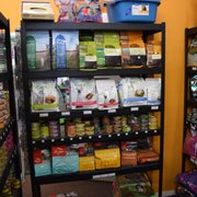 Our cat corner has plenty of dry and wet foods for cats including; Orijen, PureVita, Open Farm, Fromm, Nulo, and Evangers!