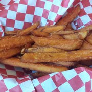 Loved the sweet potato fries!