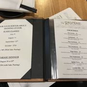 New cocktail menu~
