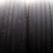 LR and RR tires, less than 3,000 miles after US Tires 4 wheel Alignment.
