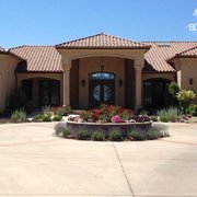 the front of a home