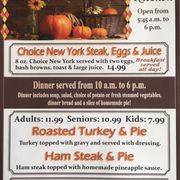 This Thanksgiving visit us at Kalico Kitchen for some yummy specials! Gobble up some of our Roasted Turkey Dinners!