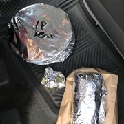 the inside of a car