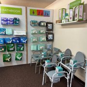 Commodes and reuseable under pads.