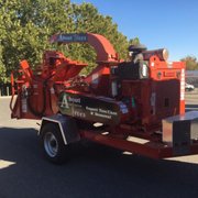 Sweet new Morbark 15R with 160 HP Turbo Diesel, this thing handles business