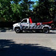 Brown's Towing truck.