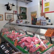 a display of meat