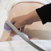 Radio Frequency: Collagen Stimulation, body contouring, cellulite treatment, wrinkle reduction, and improves skin texture.
