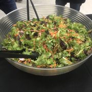Lightly Dressed Spring Greens Salad