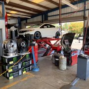 Wheel alignments on almost every car, Lower or lifted
