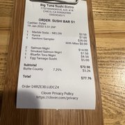 What I ordered and enjoyed often.