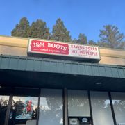 In a tiny strip mall w/lots of parking ~