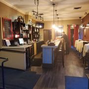 Full bar and seating