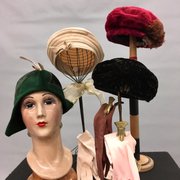The perfect way to complete you vintage outfit!  We have hats of all sizes, shapes and colors!  All true vintage, of course!