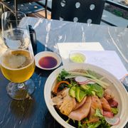 Sashimi salad