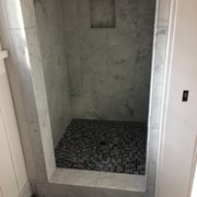 Marble shower