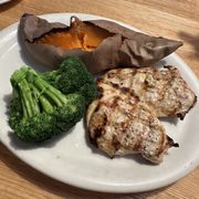 Healthy menu Family Grilled Chicken Dinner