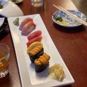Bluefin chutoro, akami , uni, YES