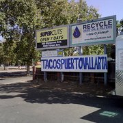 a tacos puerto vallarta sign