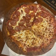 Medium half cheese and half pepperoni