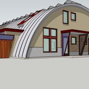 a 3d view of a building