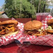 Pulled Pork, Cowboy, Popper and Mother Clucker