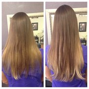 Thickness and length with hot heads hair extensions