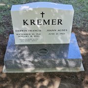 Italian marble with granite base.  One of a kind and so beautiful