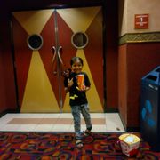Dad and Lil dad first summer movie.