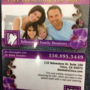 Free bleaching for life! great incentive i got for being a new patient