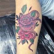 Flash Design / Floral Snake By Chin