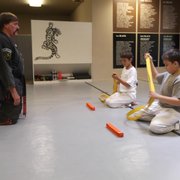 Drake & CJ with Sensei