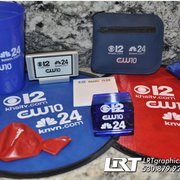 LRT Graphics did these custom promotional items for KHSL TV and KNVN here in Chico, CA. Get your custom promotional items now!