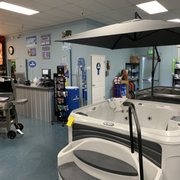 We carry Dreammaker spas. Come in and see!