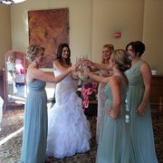 We love helping brides ENJOY their day!