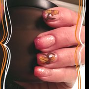 Fall nail art!