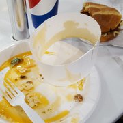 After the sandwich had been sitting a couple seconds on the plate