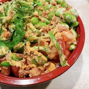 a bowl of salad