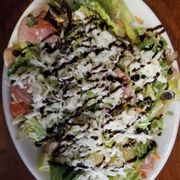 Delicious Antipasto salad (this is 1/2 of one as we asked to split ours).