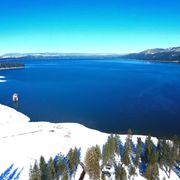 Winter at Lake Almanor.