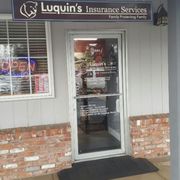 Store front with a little Christmas spirit.