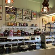 Sooo many gummies! Huge chocolates selection too~ (My fav is the caramels, mmm)