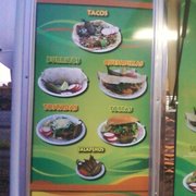 Menu items