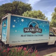 Box van WRAP for Square Deal Mattress Factory in Chico, Ca