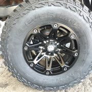 New rims and tires